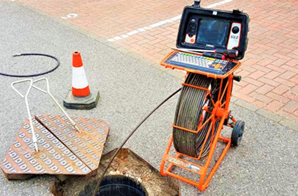 CCTV drain survey