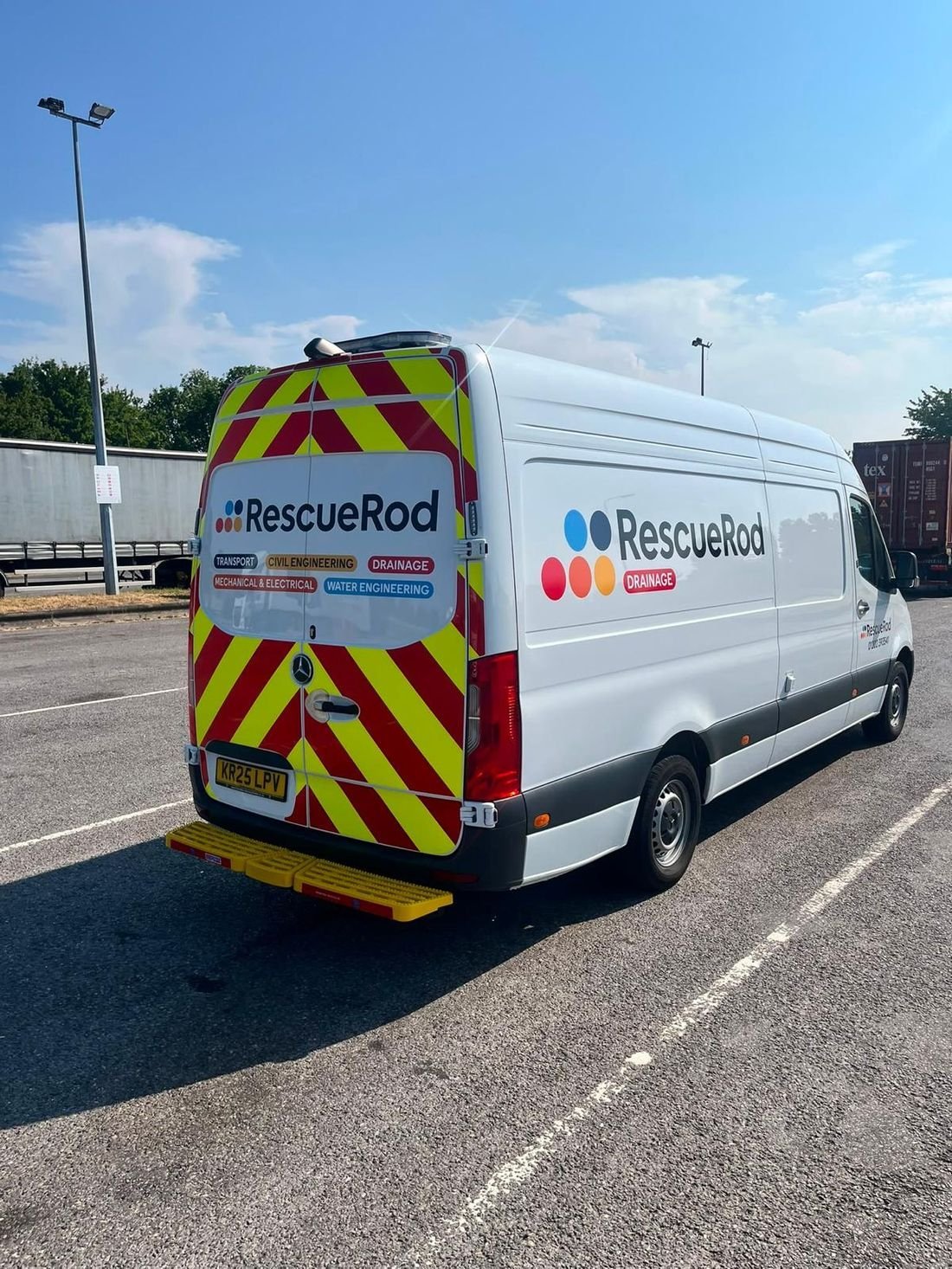 RescueRod CCTV survey van